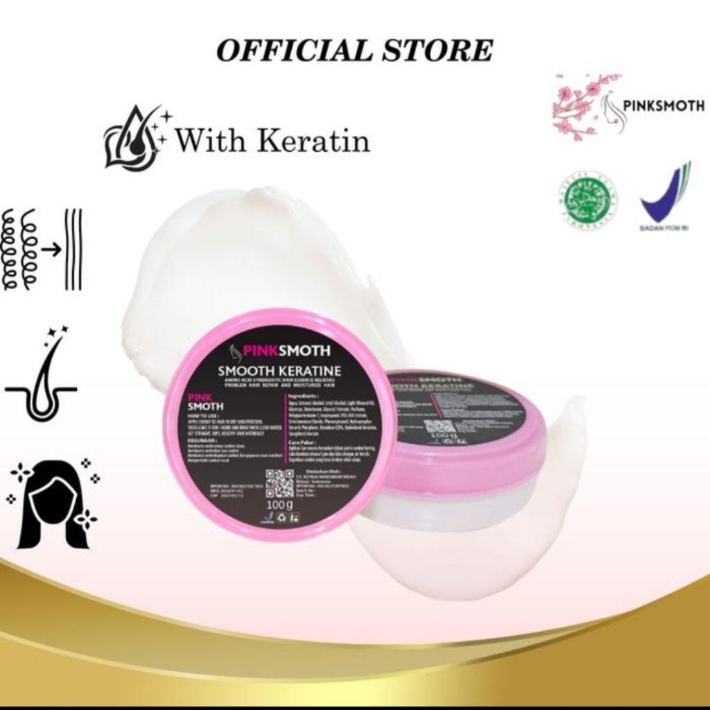 TR PINK SMOOTH KERATINE 100GR