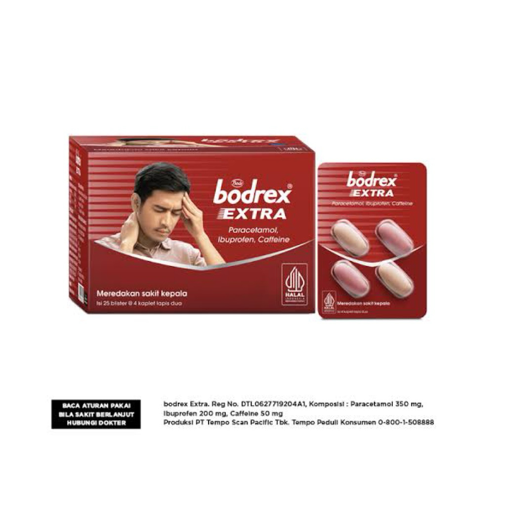 Bodrex Extra / obat sakit kepala