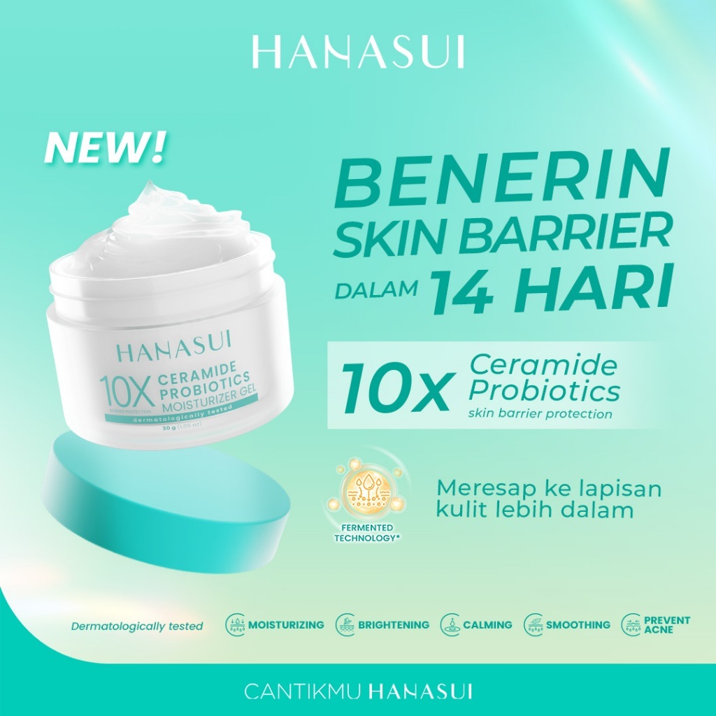 Hanasui Ceramide Probiotics Moisturizer 10X