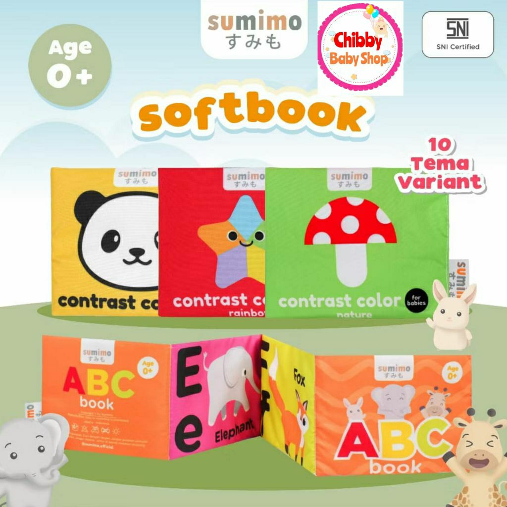 SUMIMO Soft Book / Buku Kain Edukasi