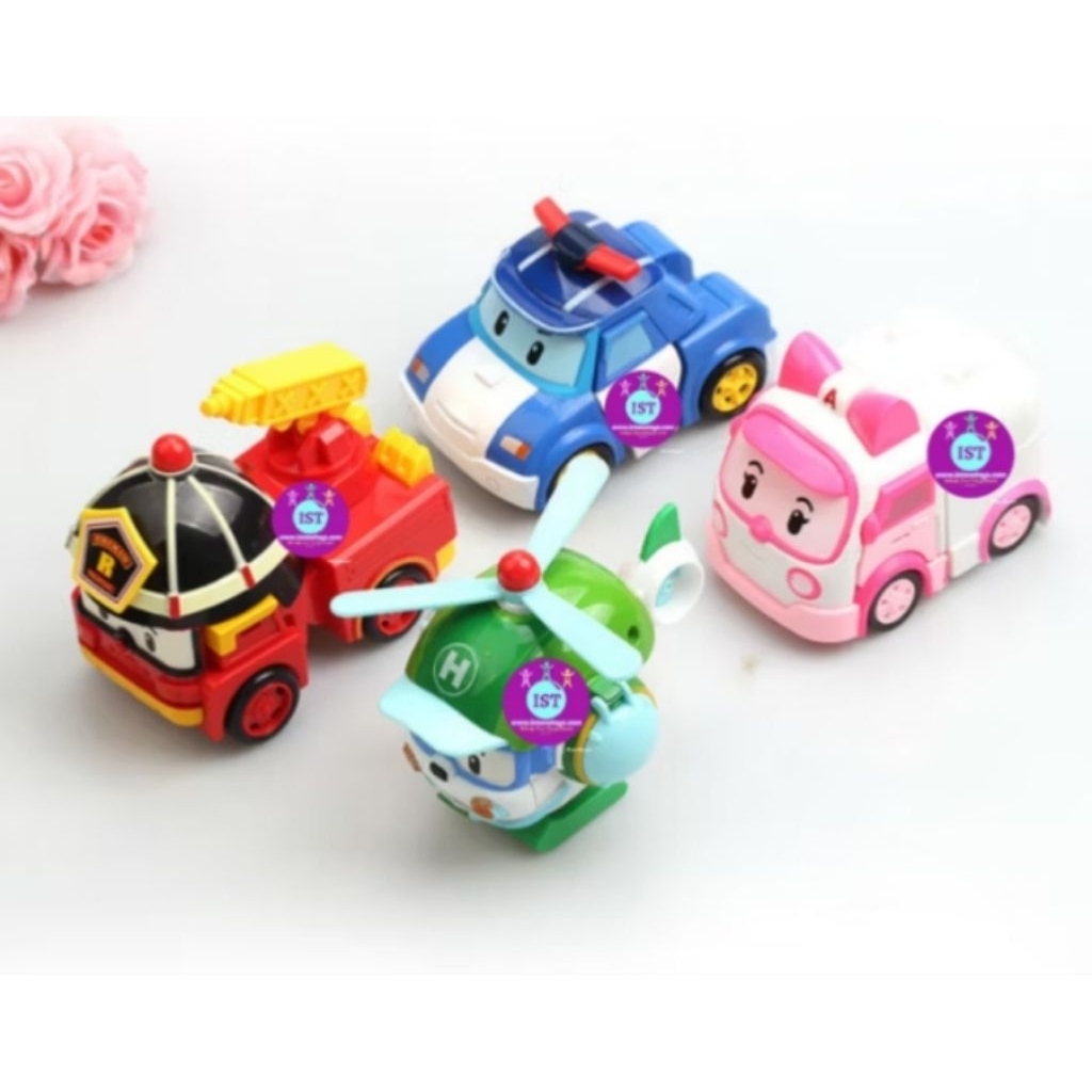MINIATUR MAINAN ROBOCAR ANAK