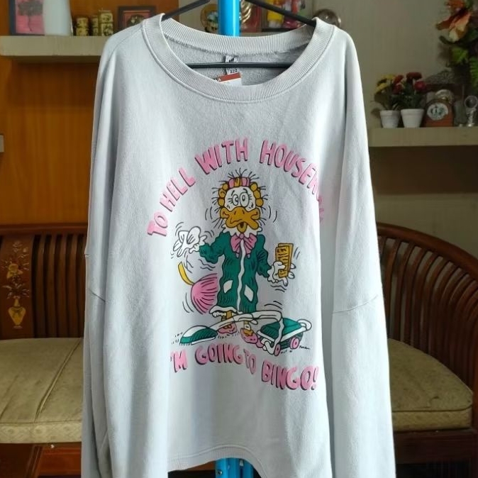 JACKET OUTER CREWNECK HOODIE PRELOVED
