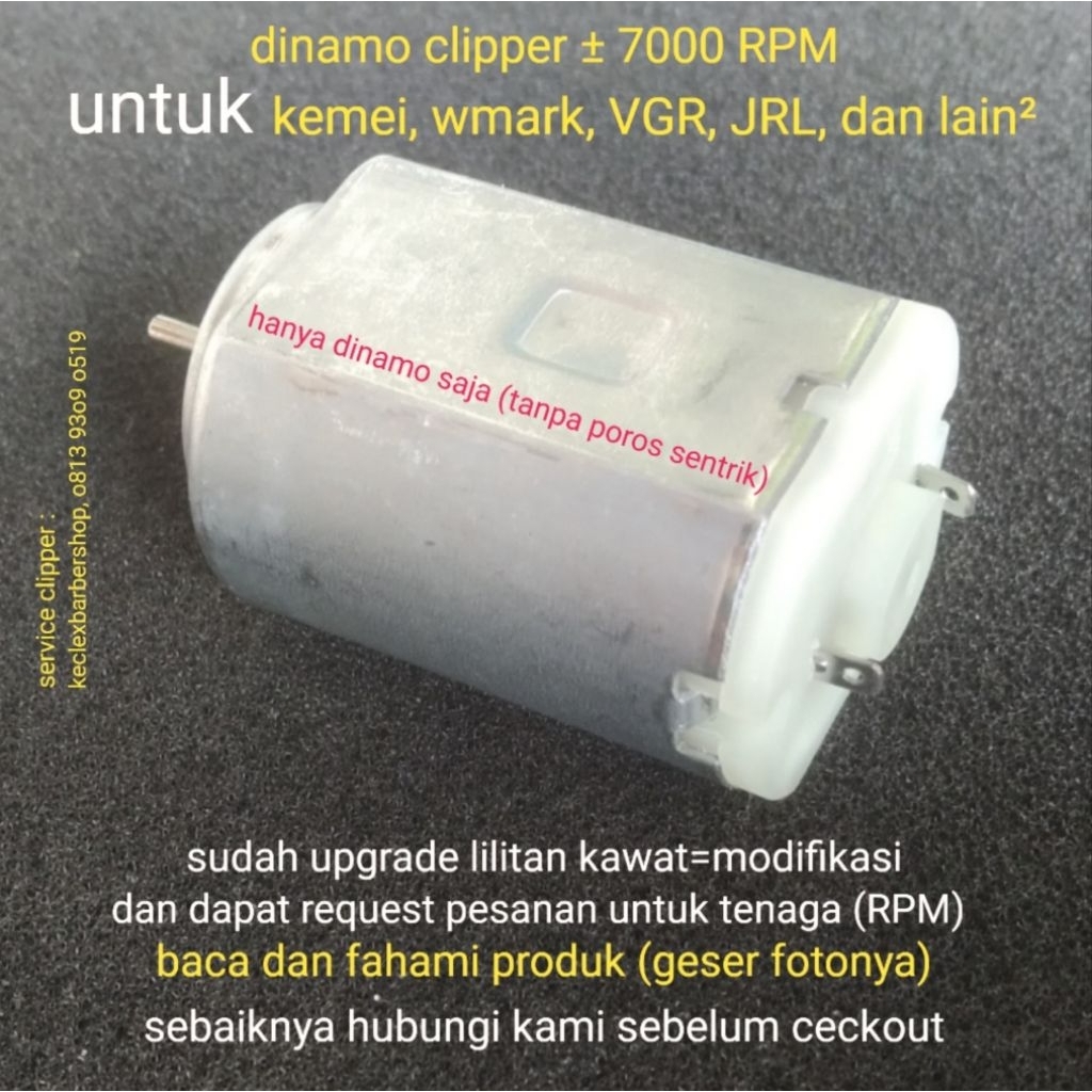 dinamo motor clipper