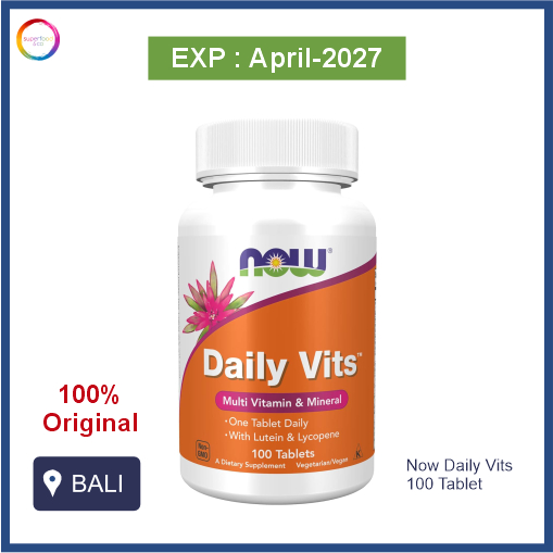 Now Daily Vits Multi 100 Tabs