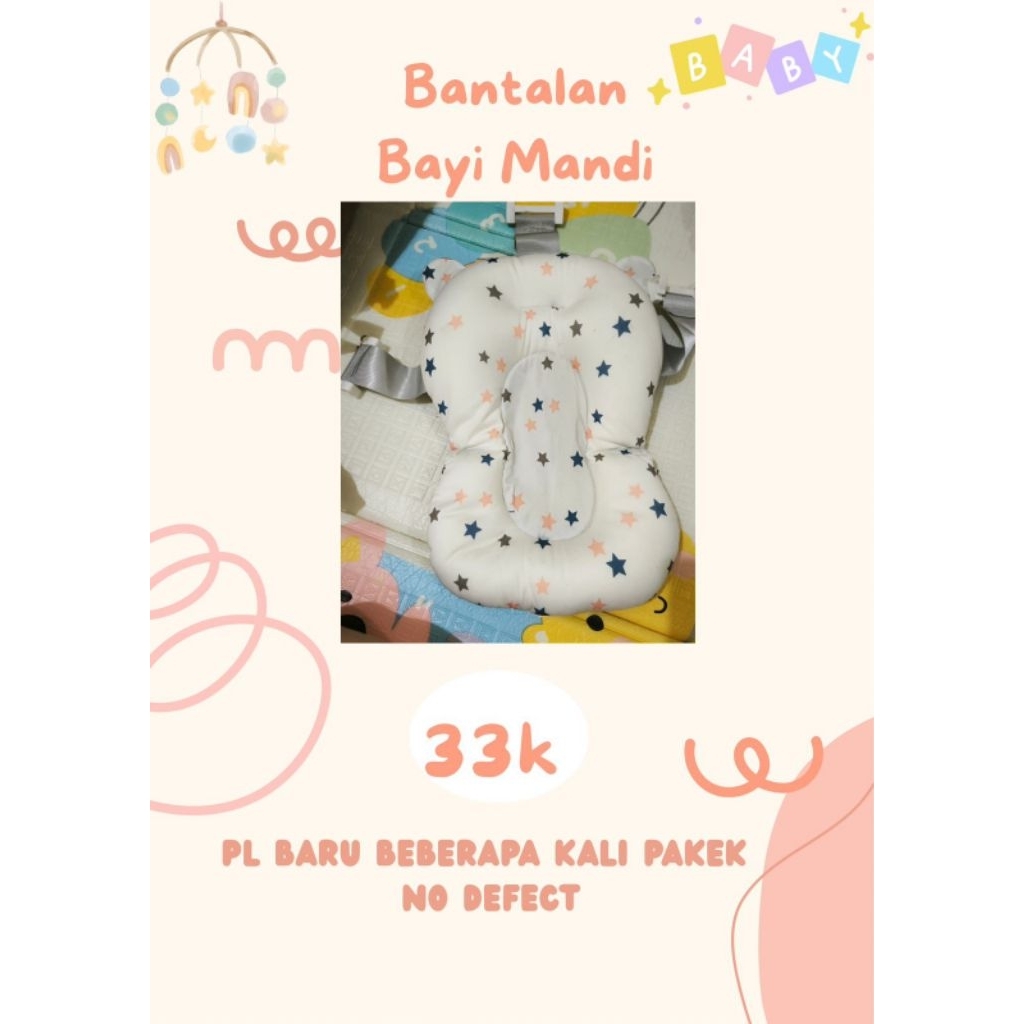 bantalan bayi mandi