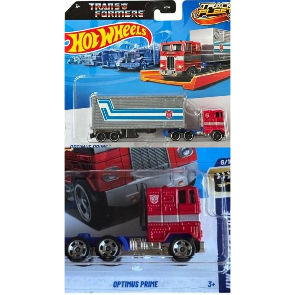 hot wheels set optimus prime bundling