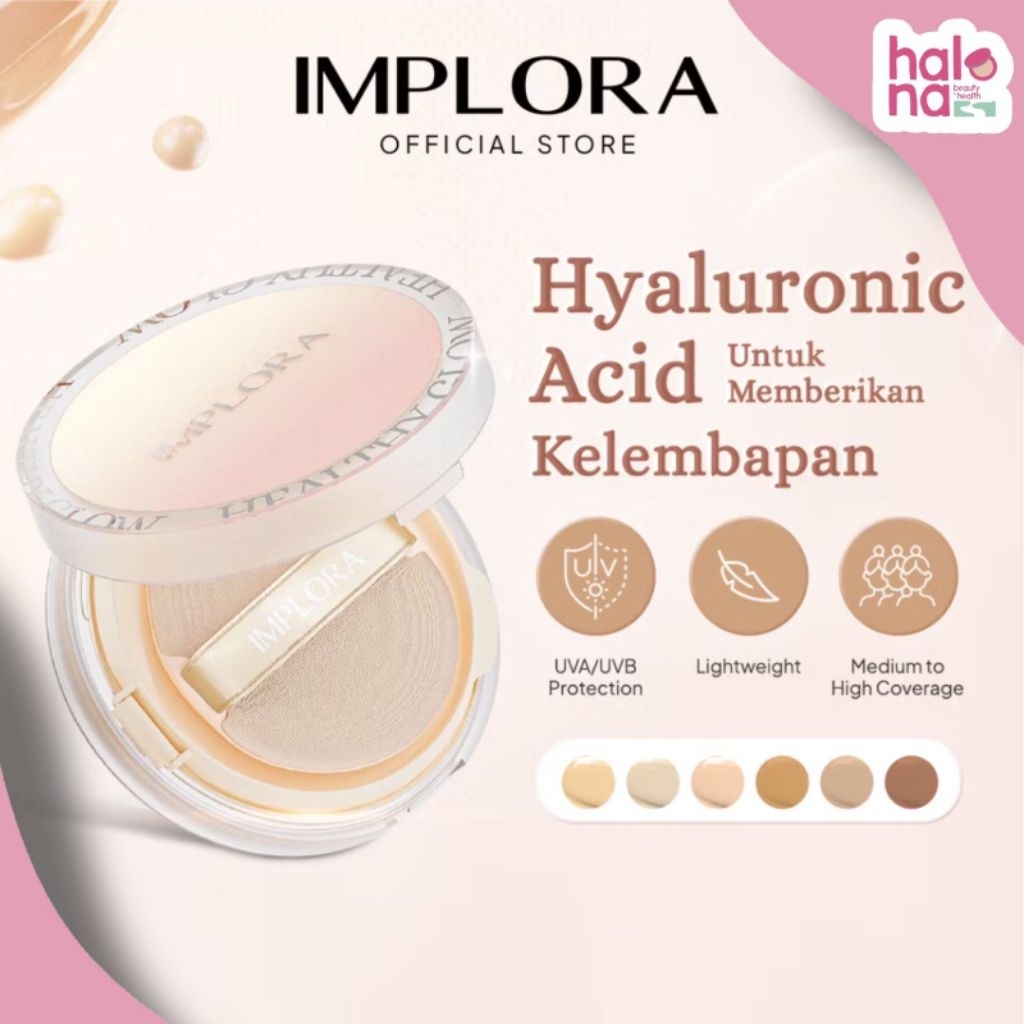 HALONA - Implora Healthy Glow Cushion + Refill