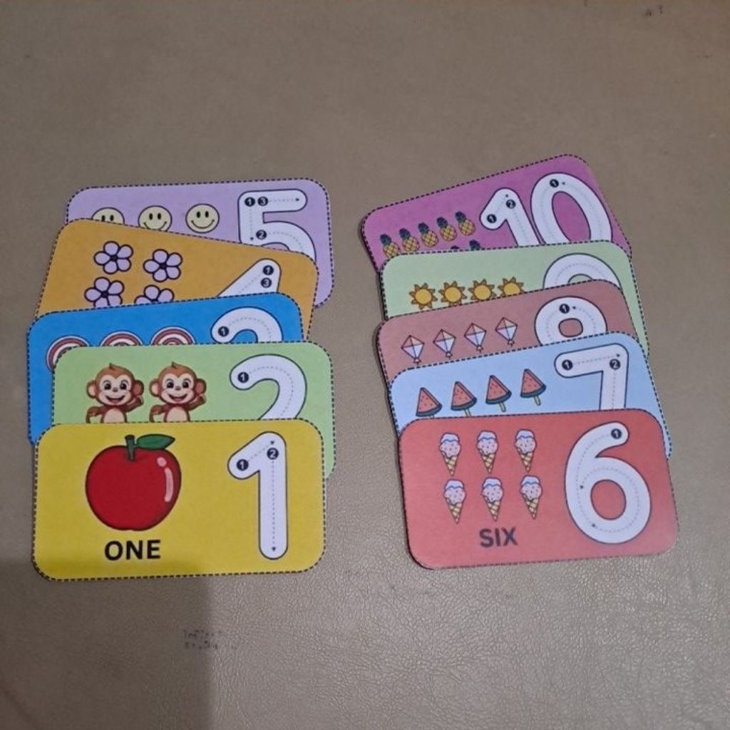 flashcard angka 1-10