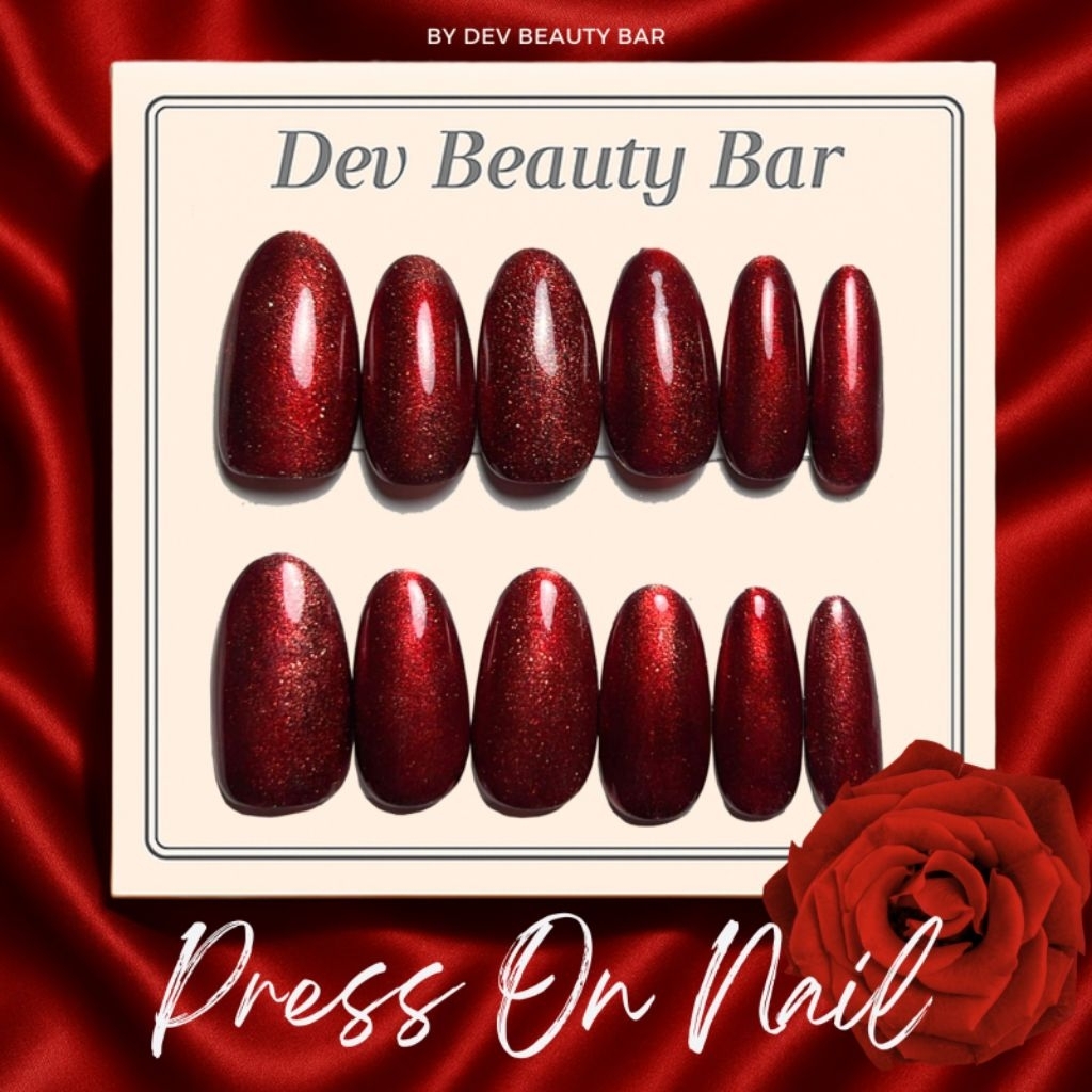 Press on nails handmade custom by Dev Beauty Bar