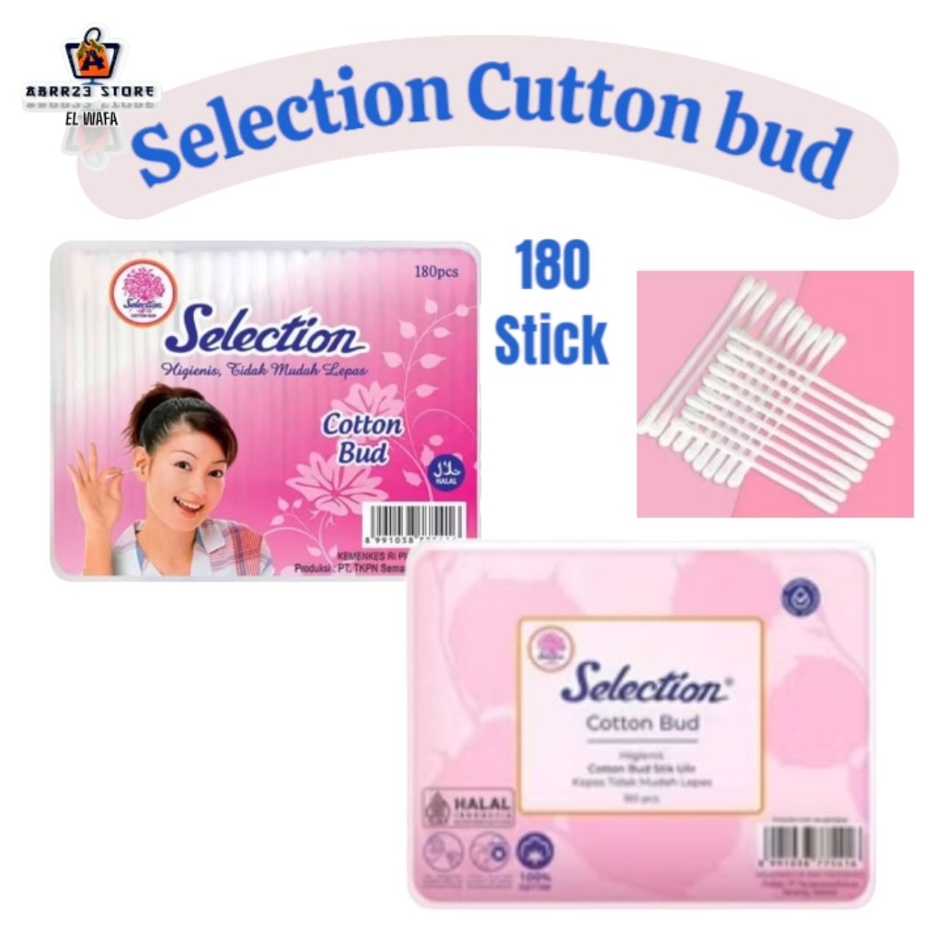 Selection Cutton Buds 180 Stick