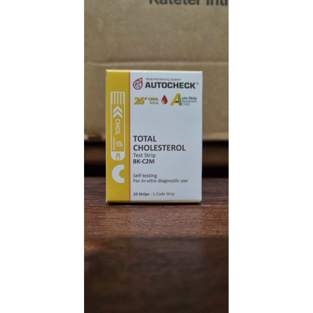 autocheck strip cholesterol