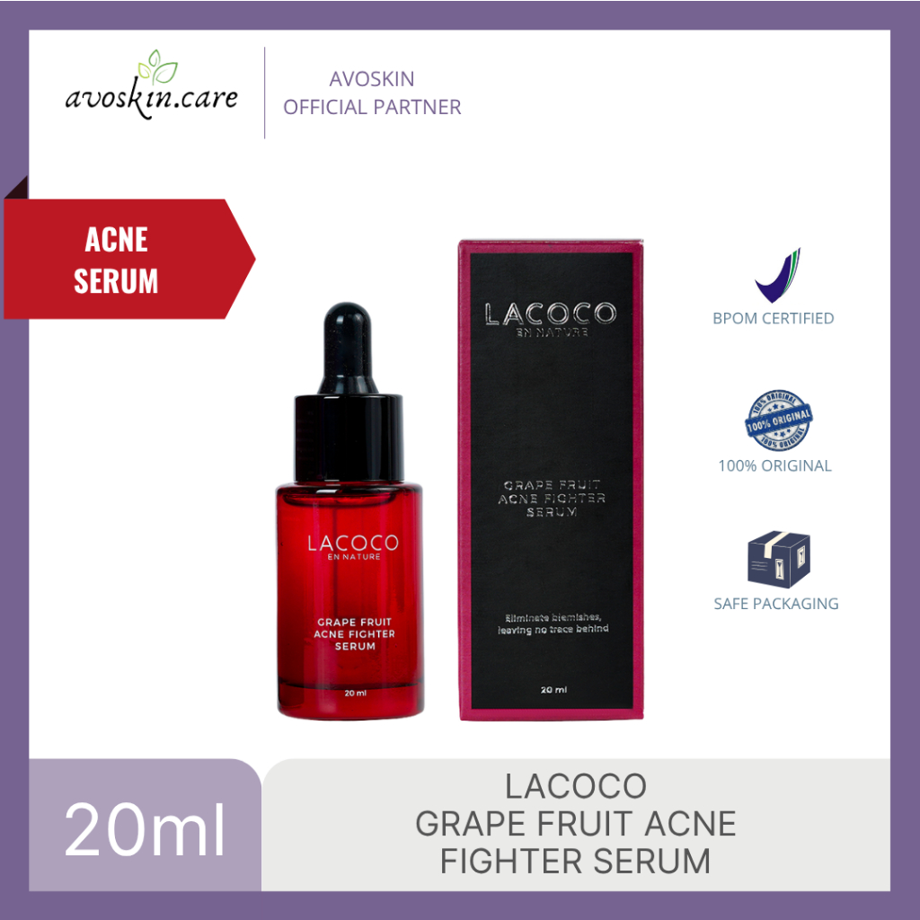 Lacoco Grape Fruit Acne Fighter Serum 20ML