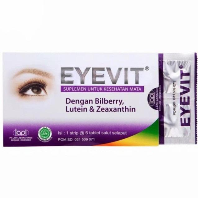 Eyevit Strip Isi 6 Tablet - Suplemen Mata