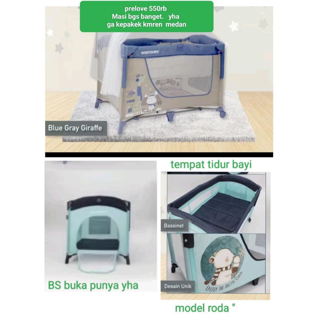 Preloved tempat tidur anak..