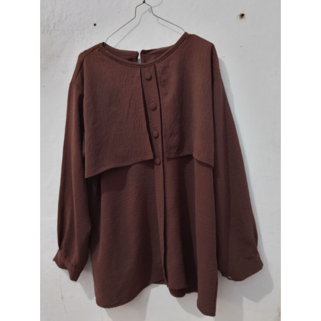 baju crinkle wanita
