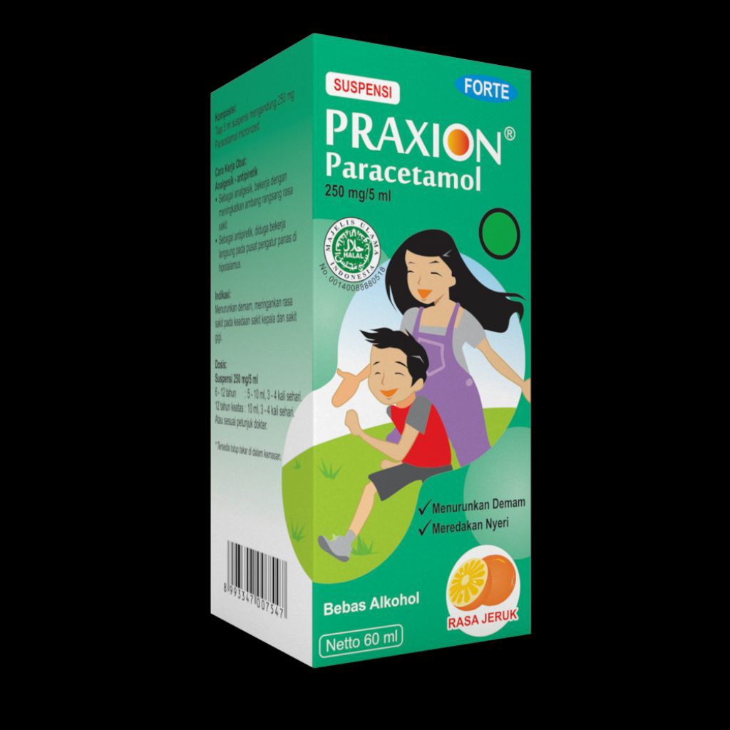 PRAXION PARACETAMOL SYRUP
