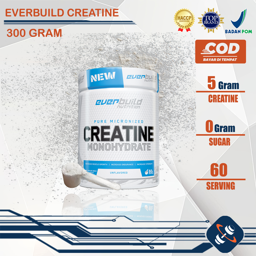 Everbuild Creatine Monohydrate 300 Gram