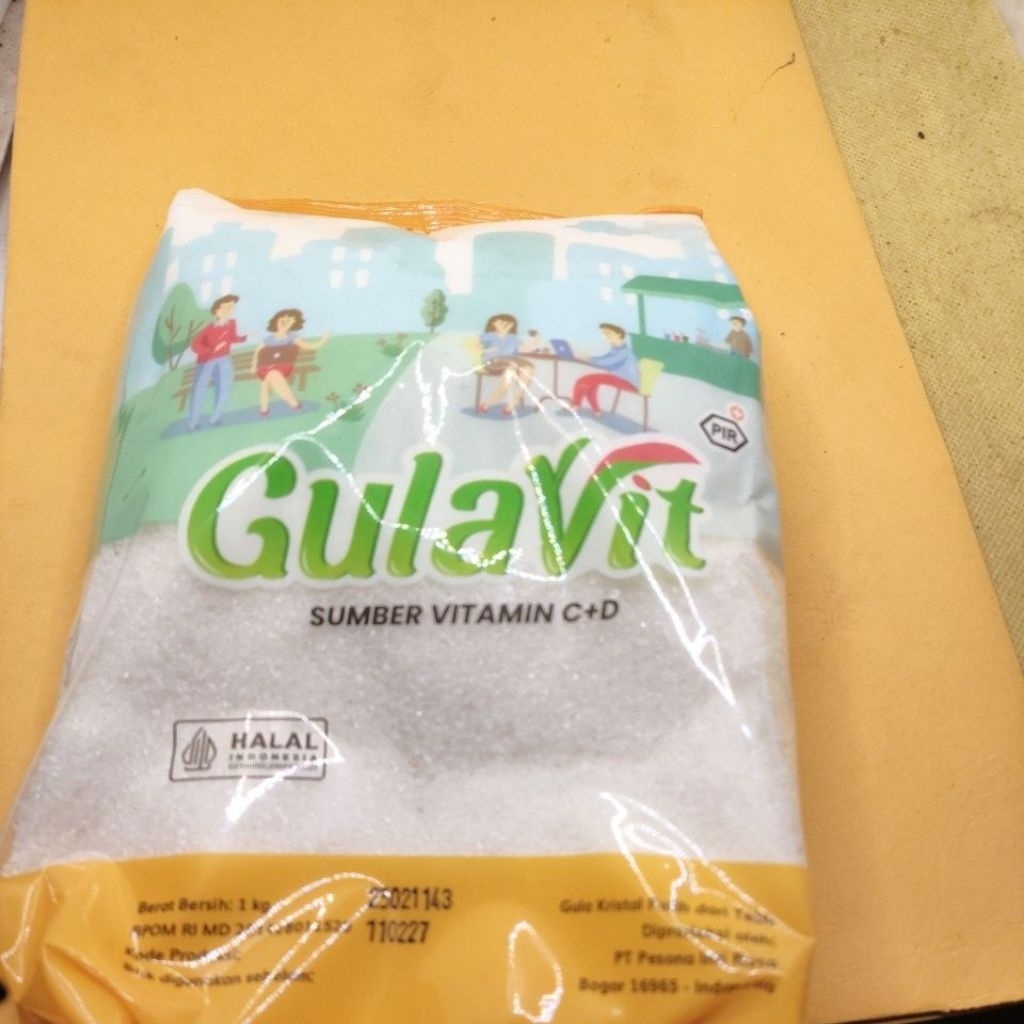 GULA PUTIH GULAVIT 1 KG
