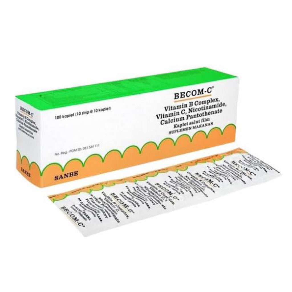 Becom-C tablet isi 10
