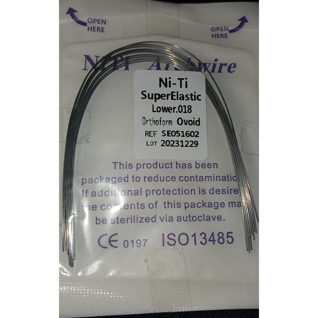 Niti Super Elastic Lower 0.018