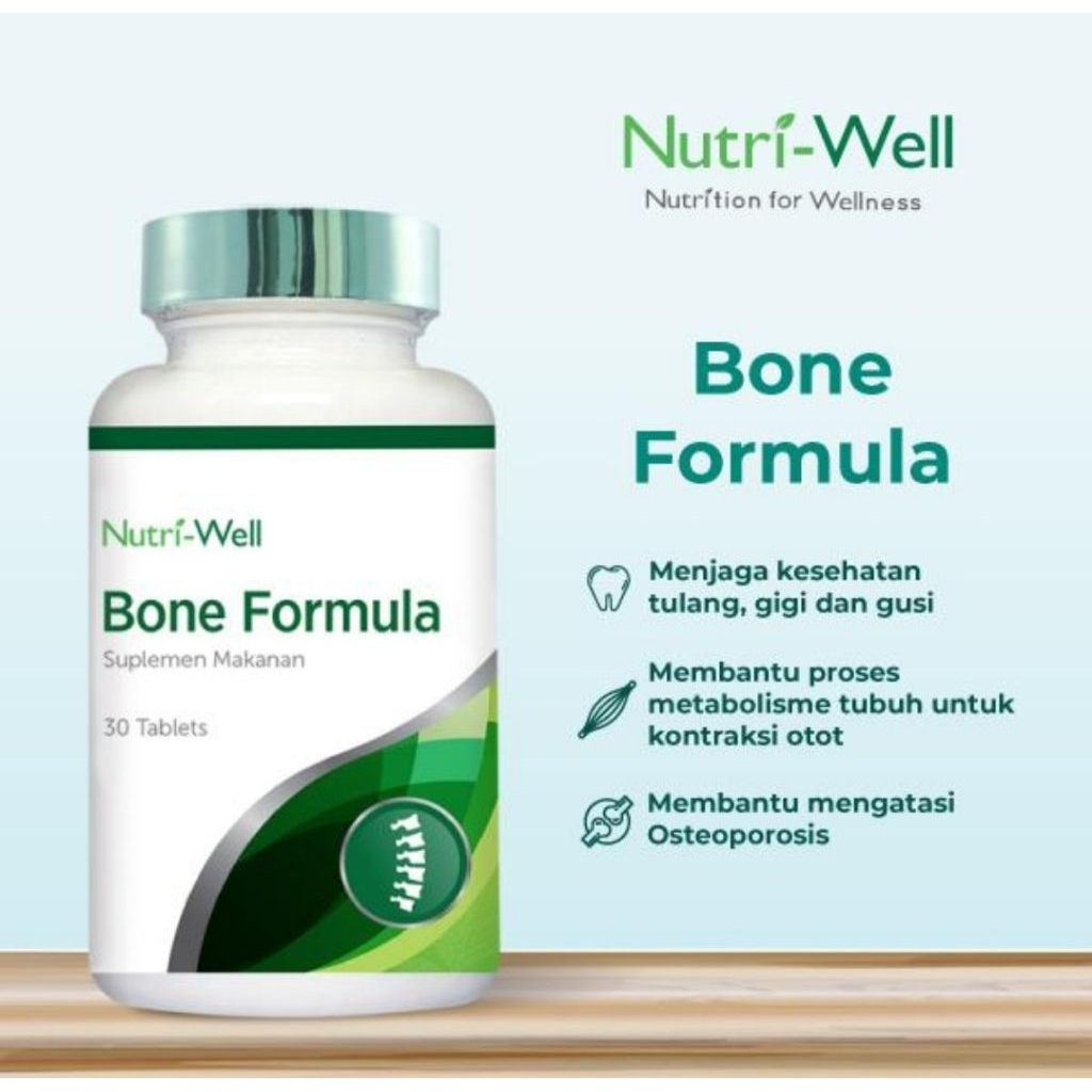 Nutriwell Bone Formula 30 caps