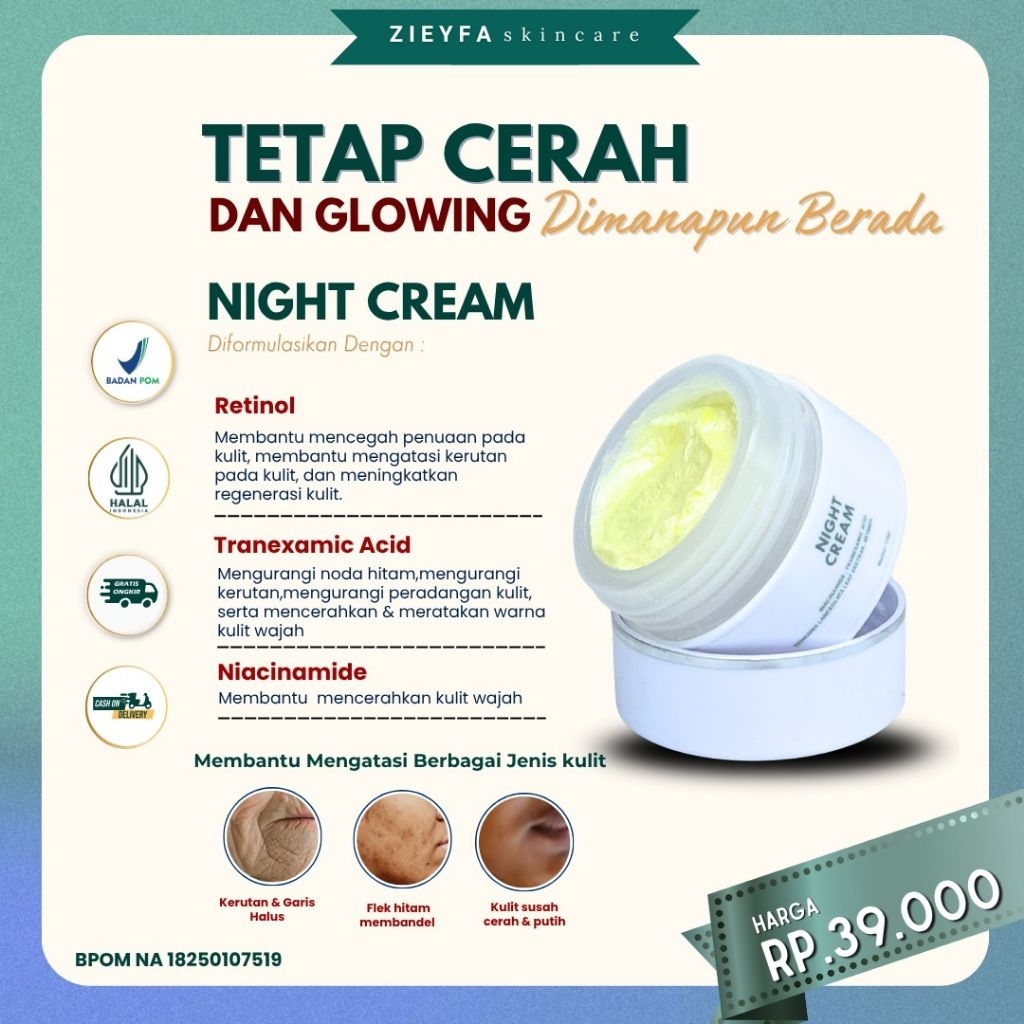 NIGHT CREAM BPOM