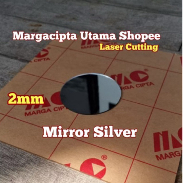acrylic mirror diameter 10cm 2mm ready