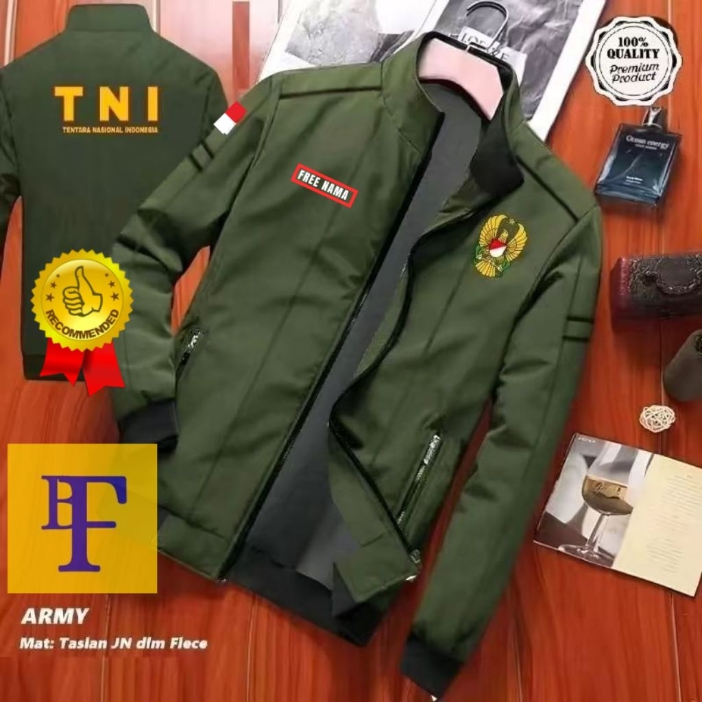 JAKET TNI AD/AU/AL WINTER RUBY CUSTOM WATERPROOF