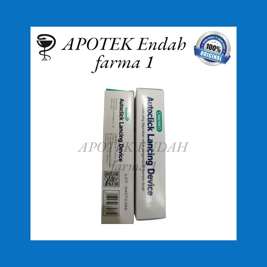 AUTOCLICK LANCING DEVICE