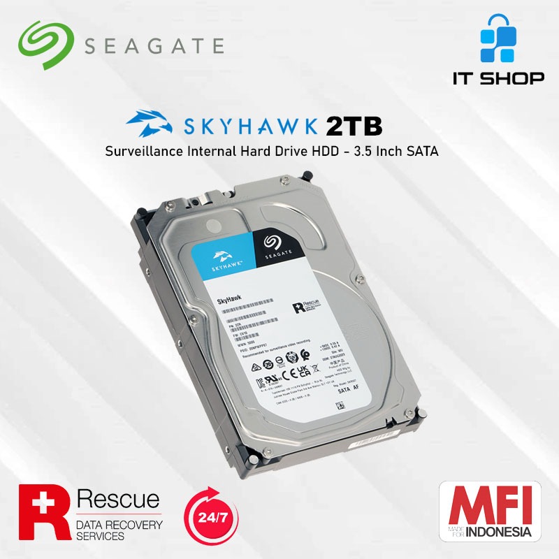 Hard Disk Seagate Skyhawk CCTV 2TB MFI