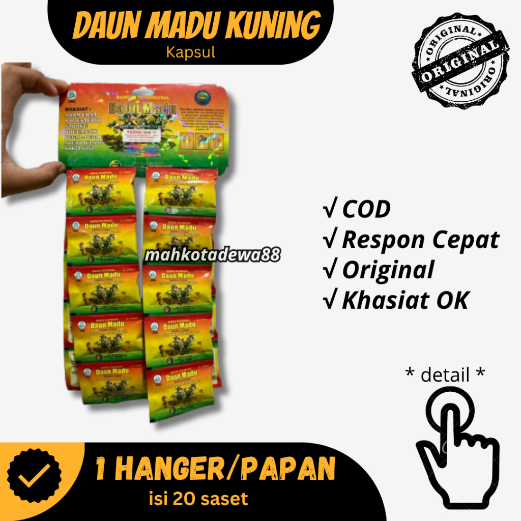Daun Madu Kuning Kapsul