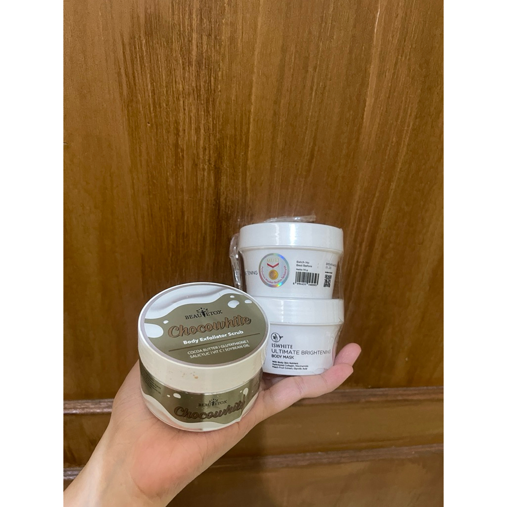 BODY MASK DAN BODY SCRUB (BUNDLE)