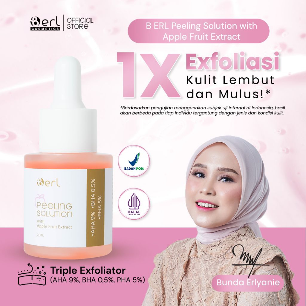 B Erl Peeling Solution with Apple Fruit Extract by Berlcosmetics
