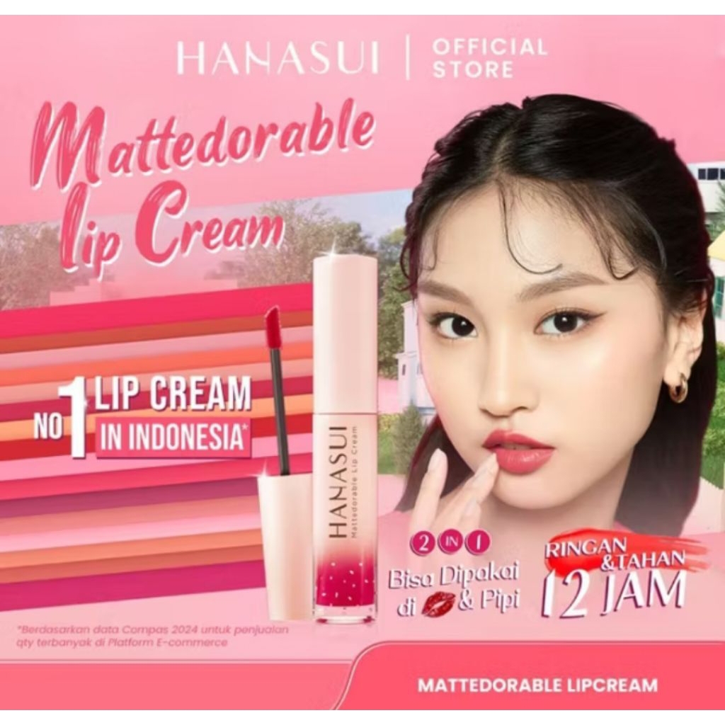 HANASUI LIP CREAM MATTEDORABLE