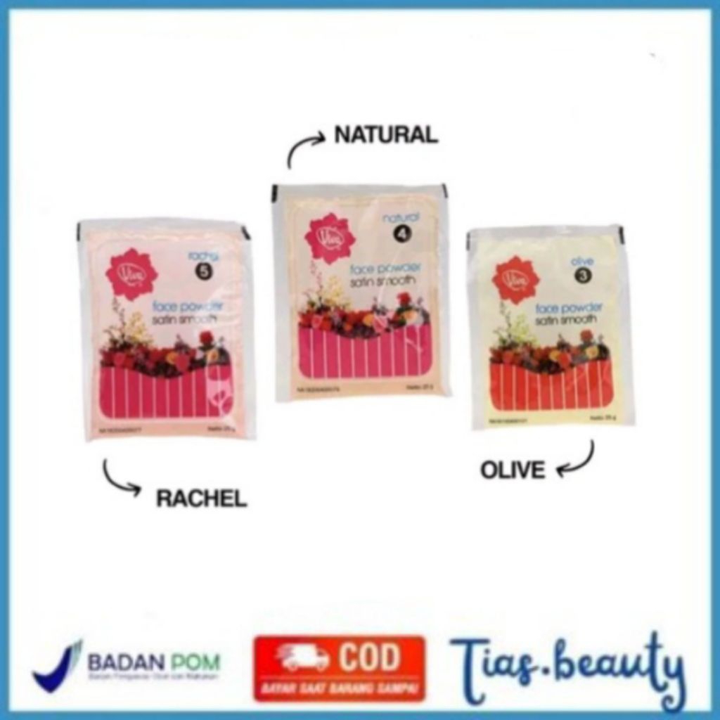 viva bedak tabur sachet