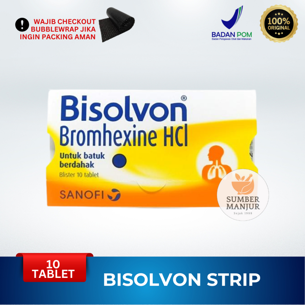 BISOLVON TABLET ISI 10'S