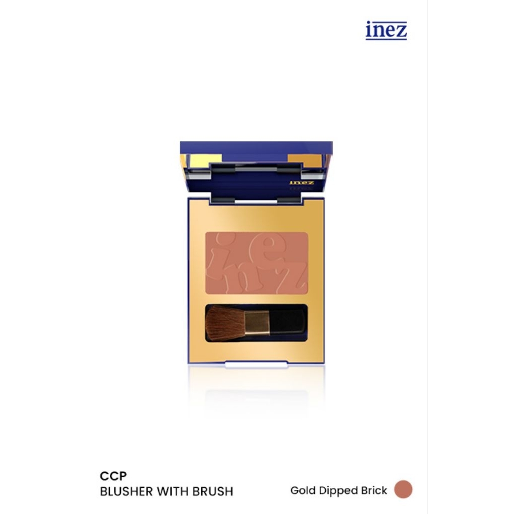 Blusher with brush 08 (Gold dipper brick)