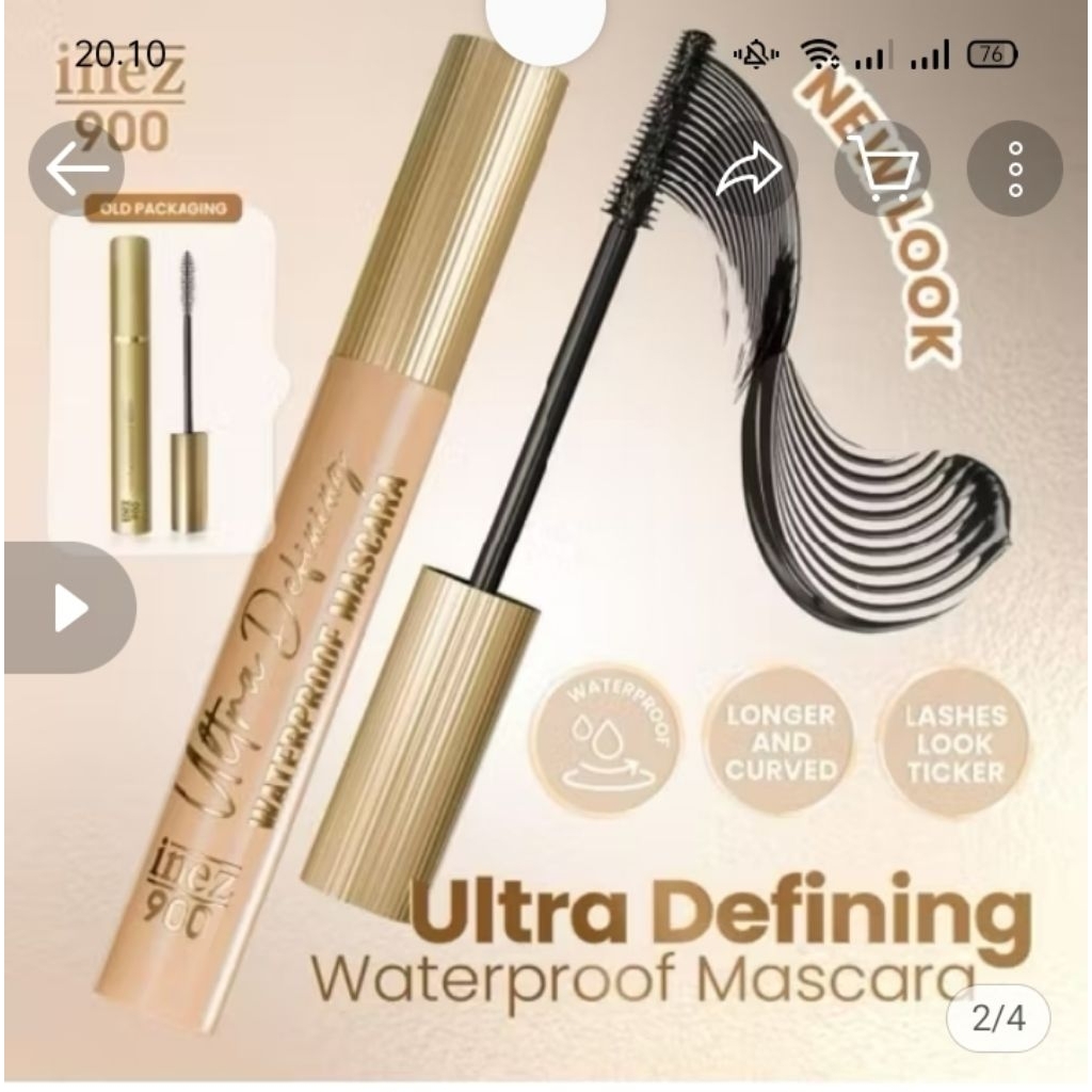 inez mascara ultra deflining