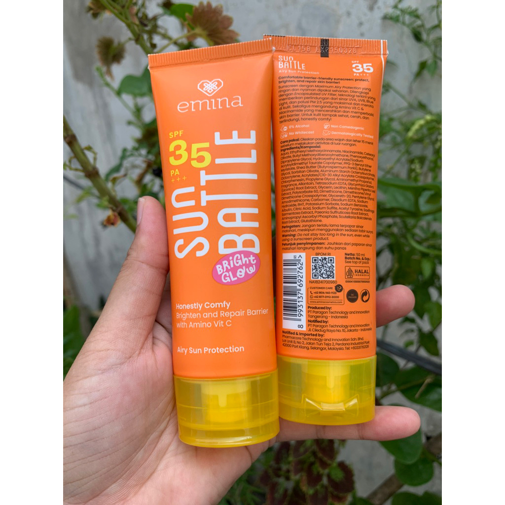 [NEW] SUNSCREEN EMINA 50mL