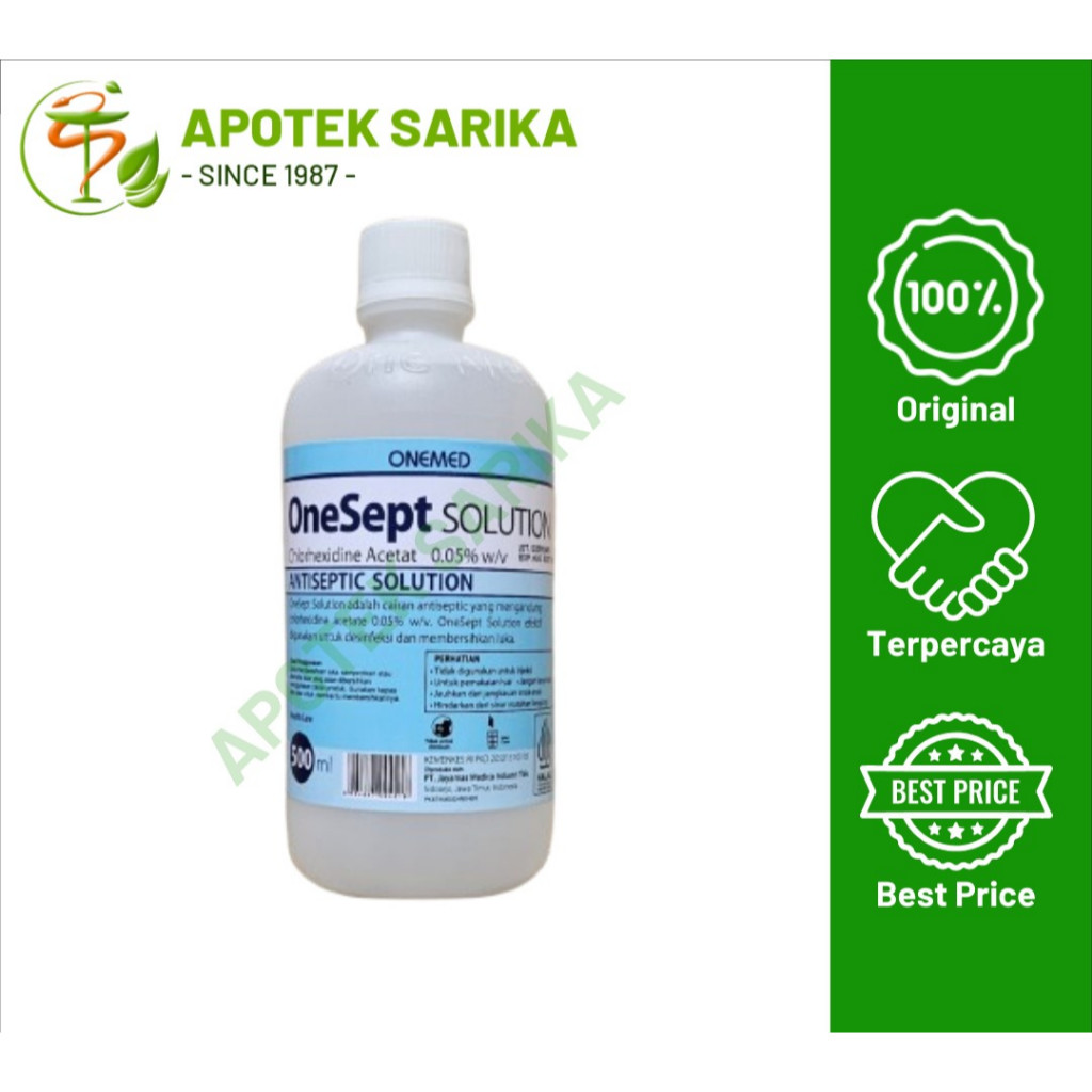 OneSept Solution Antiseptik 500ml Onemed