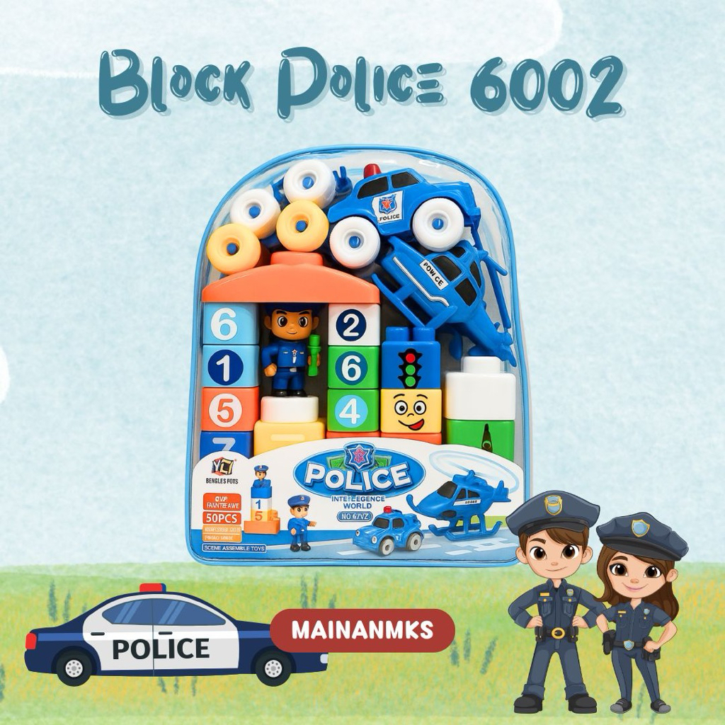 BLOCK POLICE 6002