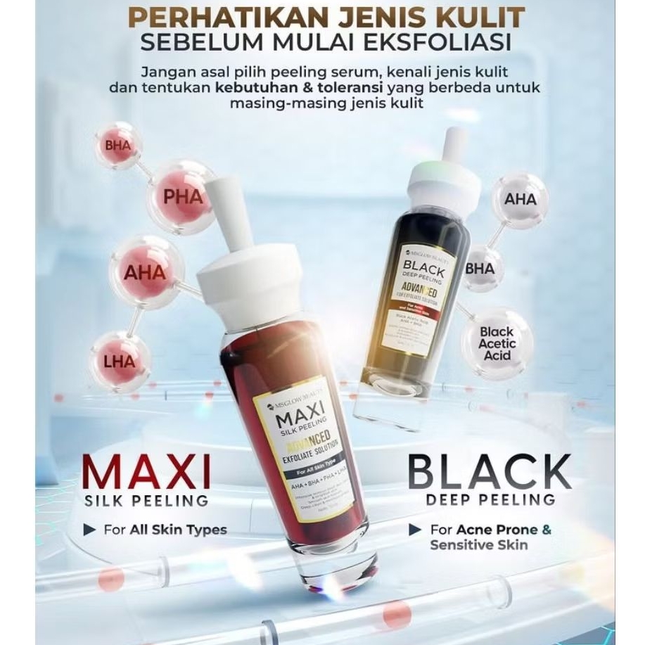 MS GLOW - PEELING SERUM EKSFOLIASI