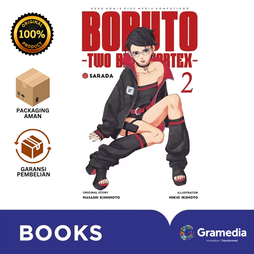 Gramedia Bali - Boruto - Two Blue Vortex 02