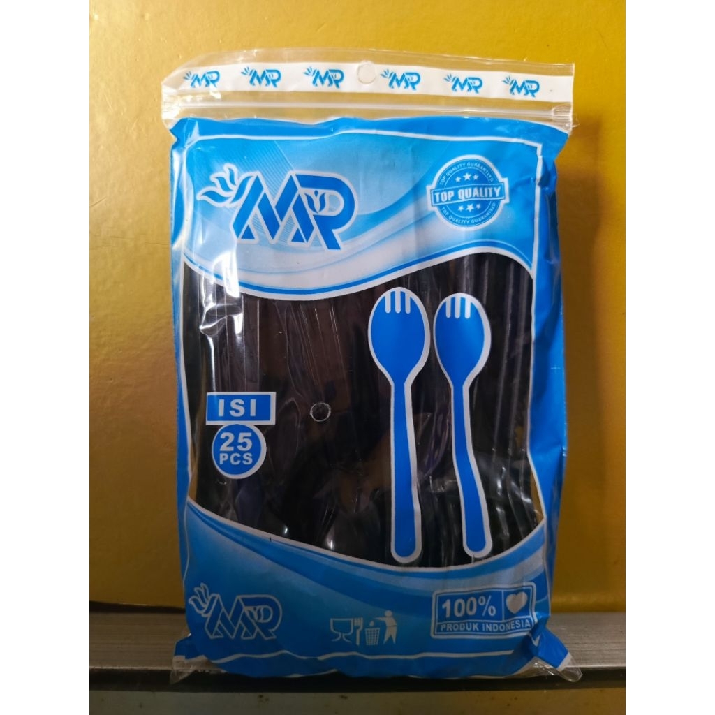 Sendok 2in1 isi 25pcs