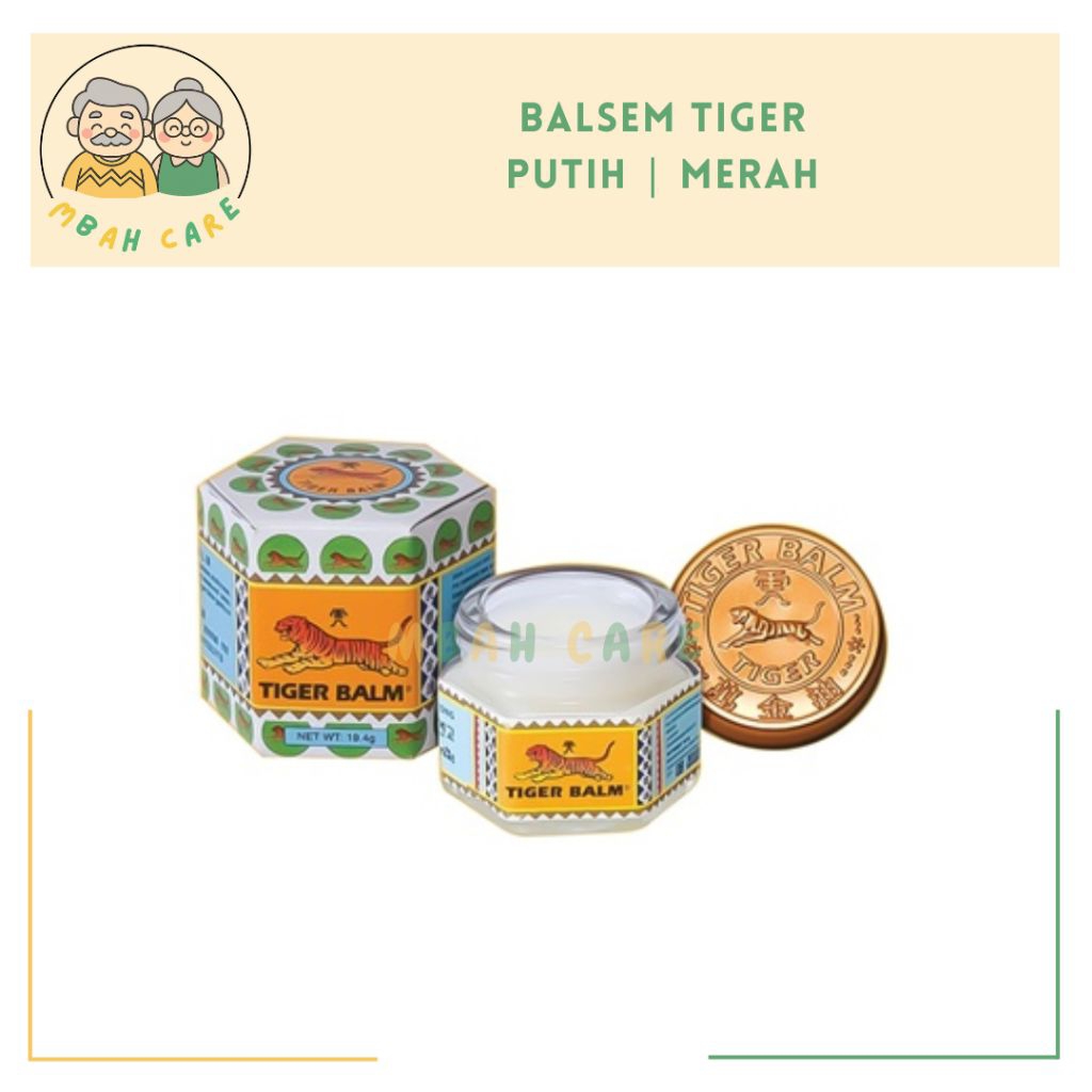 Balsem Tiger Putih & Merah - 20 gr