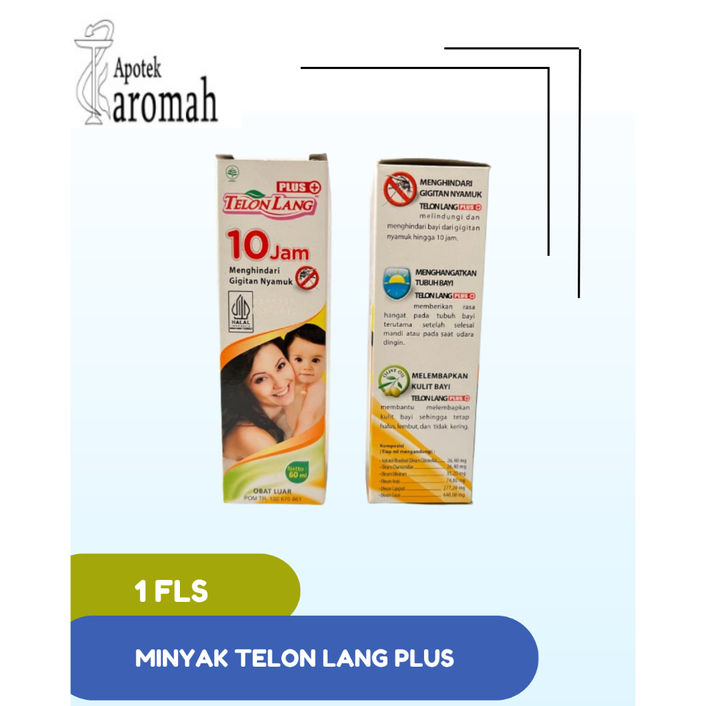 MINYAK TELON LANG PLUS | 60 ML