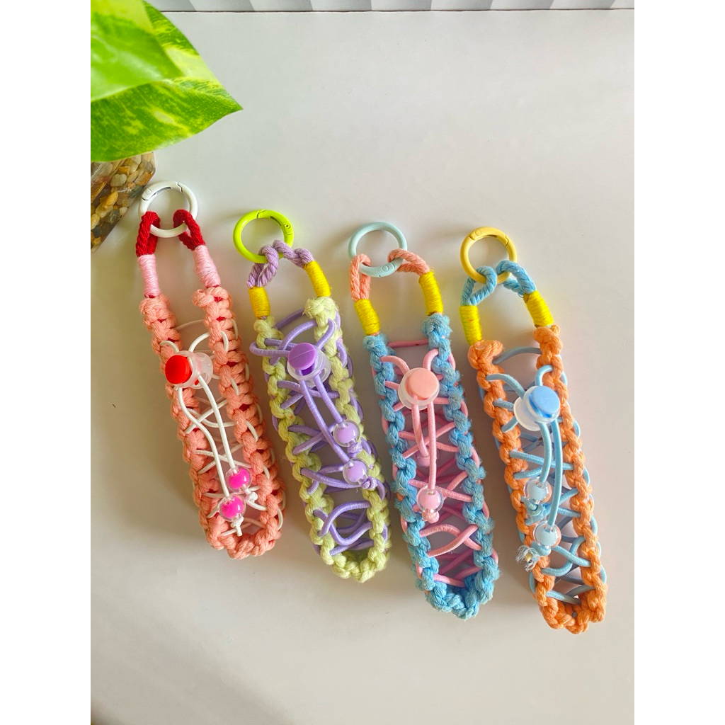 Lip Holder Macrame 100 Persen HANDMADE