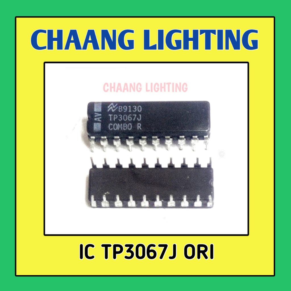 IC TP3067 DIP 20P NSC CMOS CODEC FILTER RCOMBO