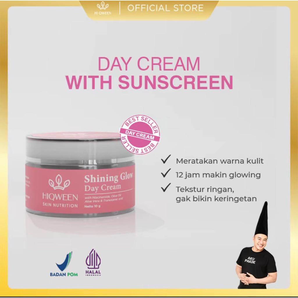 Day Cream Hiqween With Sunscreen