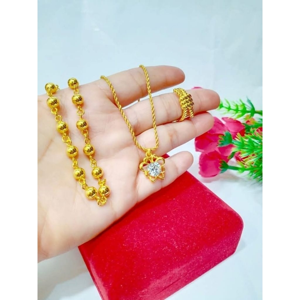 perhiasan cantik set